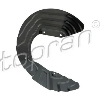 Brzdový kotouč Ochranný plech proti rozstřikování, brzdový kotouč TOPRAN 504 188