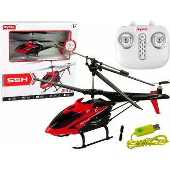 RC model ostatní Dálkově ovládaná helikoptéra LeanToys S5H SYMA Red LEAN Toys