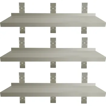 police DASgastro Nástěnná police - 1,8 x 0,3m - 3-patrová