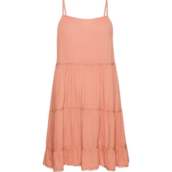 Dámské šaty Dámské Šaty SUPERDRY VINTAGE MINI BEACH CAMI DRESS W8011303A8VB – Růžová XL
