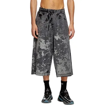 Pánské kraťasy ŠORTKY DIESEL P-ECHIO-SHOW TROUSERS BLACK