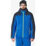 WEDZE Pánská lyžařská a snowboardová bunda hřejivá nepromokavá JKT 500 S MODRÁ