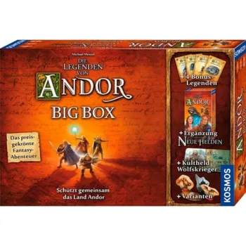 KOSMOS The Legends of Andor - Big Box, desková hra