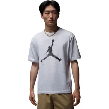 Pánské oblečení Pánské triko s krátkým rukávem NIKE-JORDAN M BRK COL JUMPMAN SS CREW Šedá M