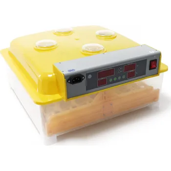 Umělá líheň Wonneg Automatická digitální líheň na vejce 48 vajec Žlutá