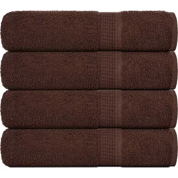 Utěrka Ručníky FROGN 4 ks hnědé 50x100 cm 360 g/m² IM_136759