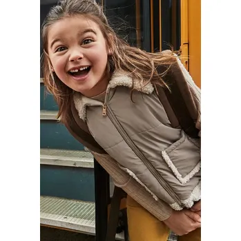 Dětská vesta Mayoral 4313.6J.Mini.9BYA hnědá 84X, vel. 134