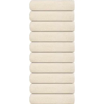 Utěrka Ručníky do sprchy FROGN 10 ks krémové 70x140 cm 360 g/m² IM_137003