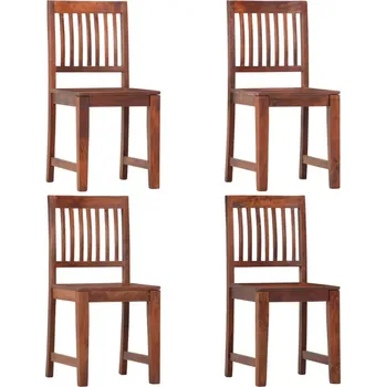 Jídelní židle Jídelní židle 4 ks masivní mangovníkové dřevo IM_286252