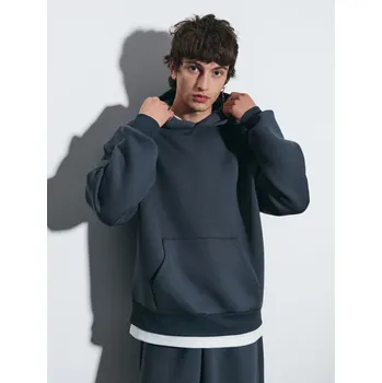 Pánská mikina Mikina s kapucí - M - House - tmavošedý - 124GG-90X