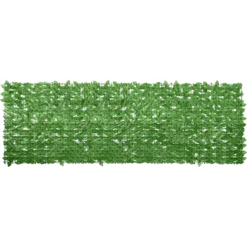 Stínicí technika Balkónová zástěna se zelenými listy 300 x 100 cm IM_315499