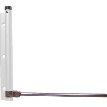 Zavírač dveří Hliníkový pružinový samozavírač s možností nastavení síly zavírání, bílý