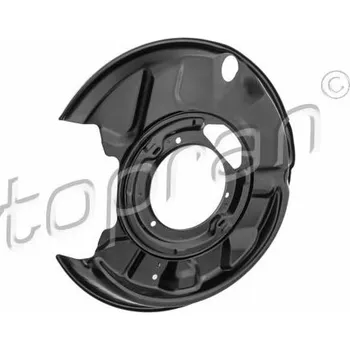 Brzdový kotouč Ochranný plech proti rozstřikování, brzdový kotouč TOPRAN 409 520