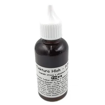 Doplněk stravy STEZA - Tinktura Hloh - FORTE 10x 50 ml. + 1ks navíc jako dárek ! (Tinktura Hloh)