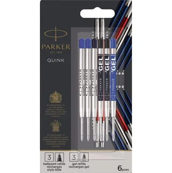 Parker 1502/1232738 Jotter London Náplň do kuličkového pera 6 ks