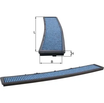 Ventilátor topení a klimatizace Filtr, vzduch v interiéru KNECHT LAO 102