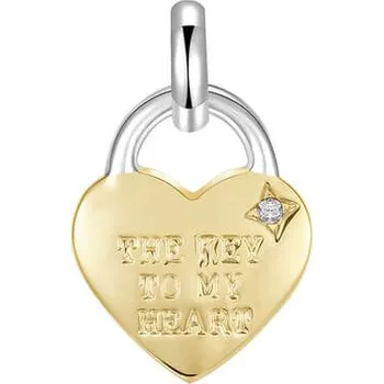 Přívěsek Ocelové srdce přívěšek Brosway (Přívěsek Brosway Tres Jolie BTJM366)