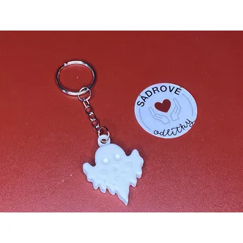 HandMade by MiJa Přívěšek na klíče - duch lV.