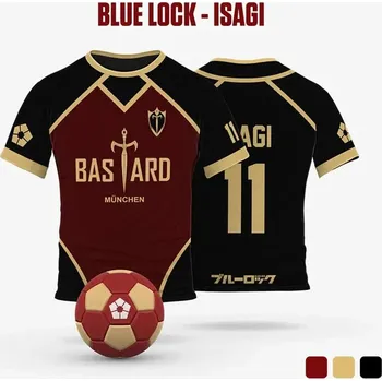 Pánské tričko s potiskem anime Blue Lock – 3D design Velikost: 110, Barva (Varianta): Tshirt-SZF50818