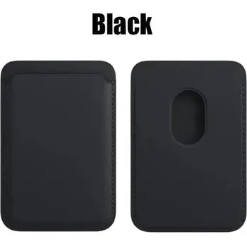 Ledvinka Kožené pouzdro na iPhone – MagSafe, držák na karty Barva (Varianta): Leather Black