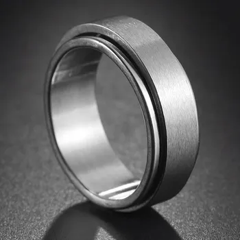 Prsten Otočný prsten proti stresu pro ženy i muže | fidget prsten, antistresový prsten - 106R22 , 7