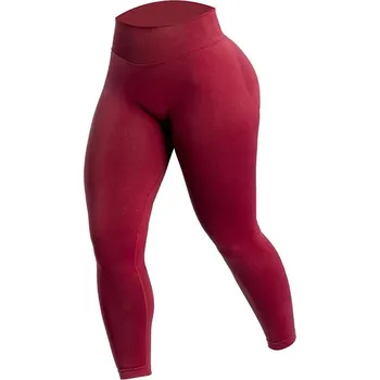 Dámské legíny Dámské sportovní legíny – vysoký pas, tvarující střih Barva: Vínová, Velikost: XL