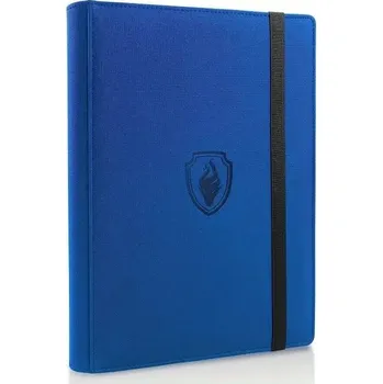 Ledvinka Karta album na 360 karet – zipový pořadač s pevnými deskami Barva (Varianta): Modrá