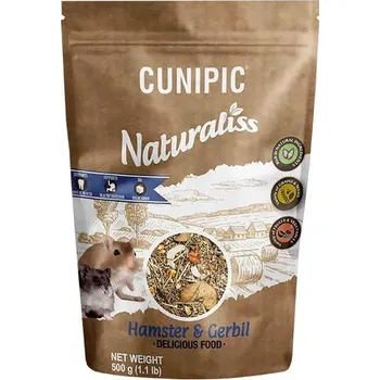 Pro hlodavce Cunipic Naturaliss Hamster & Gerbil - křeček a pískomil 500 g