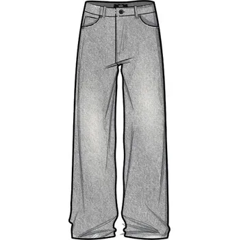 Dětská móda KALHOTY VANS Sirelle Puddle KIDS - šedá - 8 + při osobním odběru 1 567 Kč