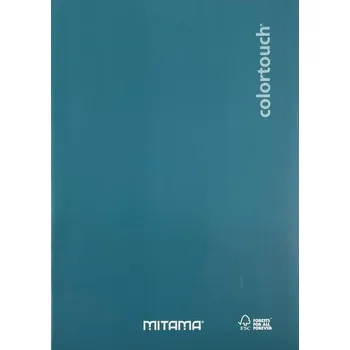 Sešit "Color Touch", A4+, linkovaný, 40+2 listů, tm.zelená, MITAMA 62012-90251