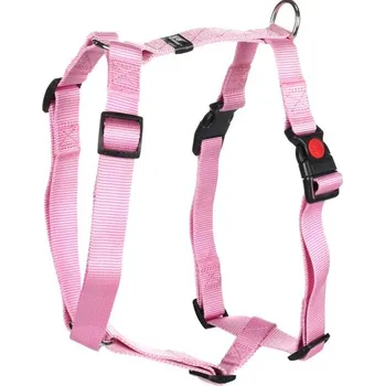 Postroj pro psa Postroj nylon Ziggi růžový L 2,5x60-85cm Flamingo