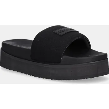 Dámské pantofle Pantofle Rip Curl dámské, černá barva, na platformě, 17AWOT 99X, EUR 40
