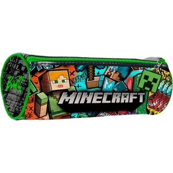 Penál Školní penál na psací potřeby Minecraft: Creeper (22 x 8 cm)