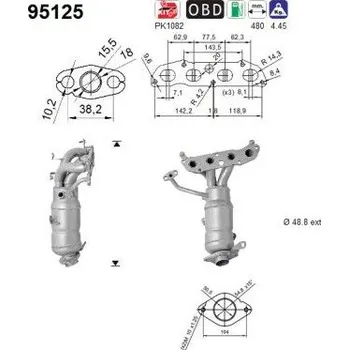 Katalyzátor Katalyzátor AS 95125