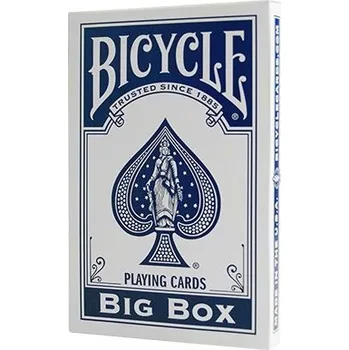 Poker XXL Karty Bicycle Big Box Jumbo modré