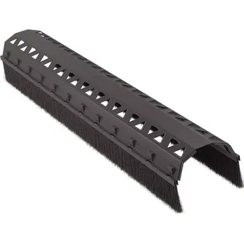 KARTAPAS - Větrací pás hřebene s kartáčem, hnědá