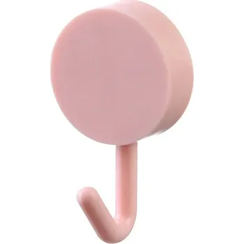 Věšák Samolepící háček na zeď bez vrtání | věšák - Růžový