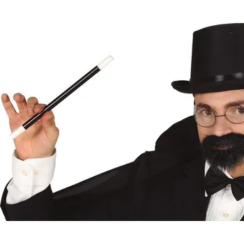 Karnevalový doplněk Kouzelná hůlka - černá