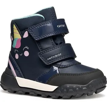 Dívčí obuv Zimní boty Geox TREKKYUP B566MD.054FU.24.27 námořnická modř 59X, EUR 27