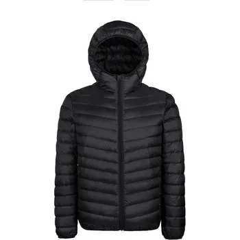 Pánská softshellová bunda Pánská péřová bunda – lehká, teplá, 90% prachové peří Barva: Černá, Velikost: XL