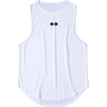 Pánské tričko Pánské sportovní tílko – volné, rychleschnoucí Barva: Bílá, Velikost: XL