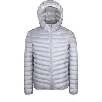 Pánská softshellová bunda Pánská péřová bunda – lehká, teplá, 90% prachové peří Barva: Šedá, Velikost: 5XL