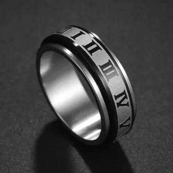 Prsten Otočný prsten proti stresu pro ženy i muže | fidget prsten, antistresový prsten - 101R13 , 10