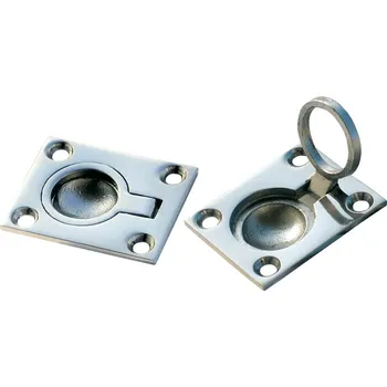 Člun NUTICHE Nerezový podlahový úchyt AISI 316 48x38 mm