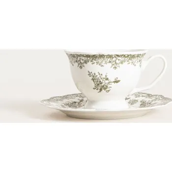 Šálek LOURRY s podšálkem, zelený 762727 200 ml