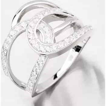 Prsten Dámský prsten stříbro 925 zirkon PKL-1063 velikost 64