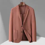 Letní pánská bunda z ledového hedvábí ve stylu ochrany proti slunci Velikost: XXS, Barva (Varianta): Červená