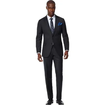 Pánský oblek Klasický dvoudílný oblek – decentní střih pro každou příležitost Velikost: XL, Barva (Varianta): Tmavě šedá