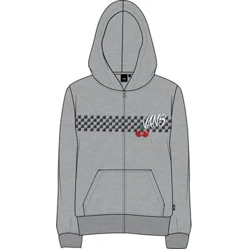 Dětská móda MIKINA VANS Checker Cherries Zip Hoodie - šedá - 2 + při osobním odběru 1 472 Kč