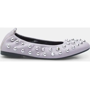 Dámská obuv Baťa baleríny dámské s cvočky fialové, vel. 35
